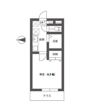 ウェーブレジデンス中仙道A棟の物件間取画像